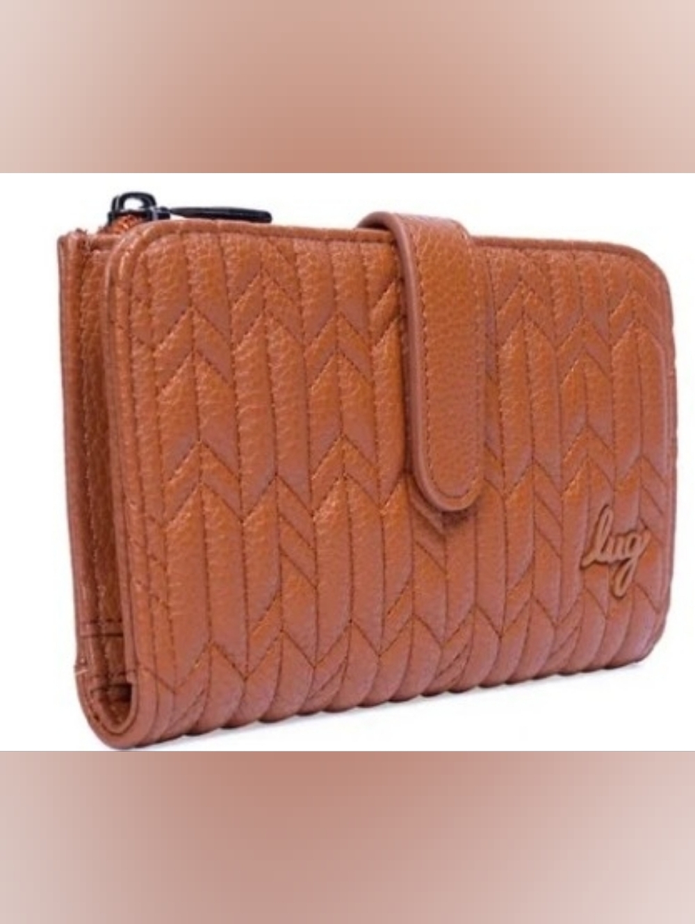 LUG Tram RFID Wallet VL - Copper Brown